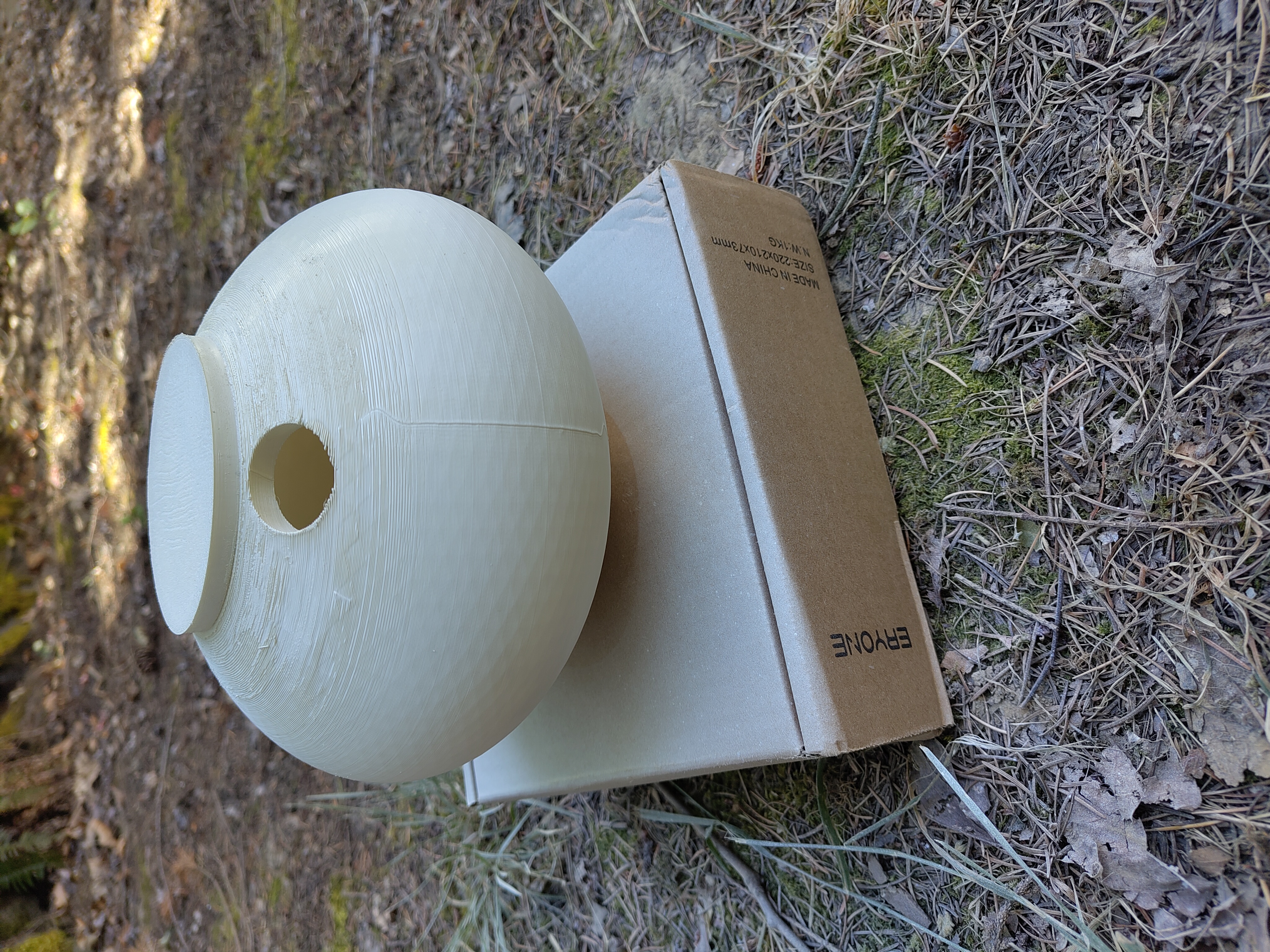 Soft Glow – A One-of-One Lamp I Designed and Printed