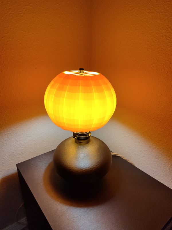 Pumpkin Glow: Handmade Fall Lamp